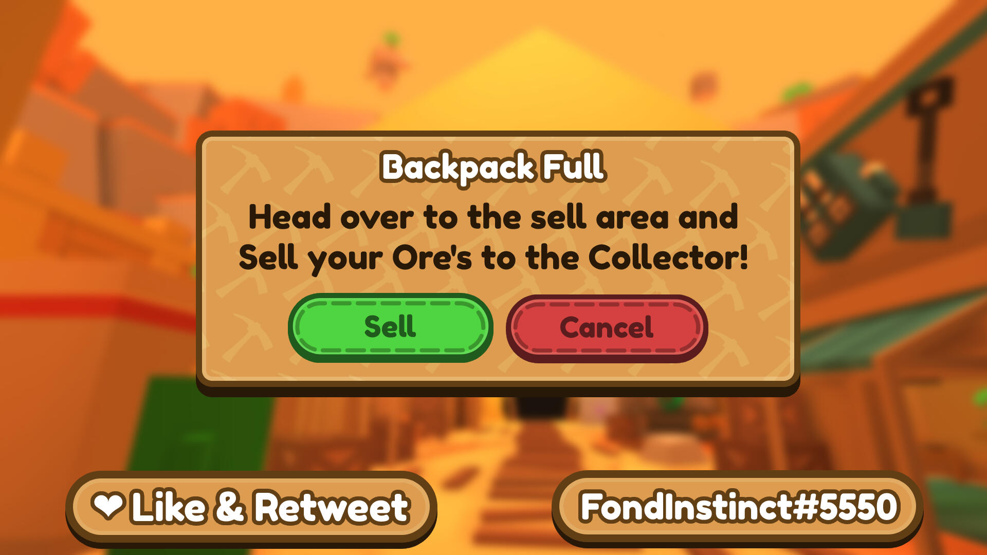Backpack Notification